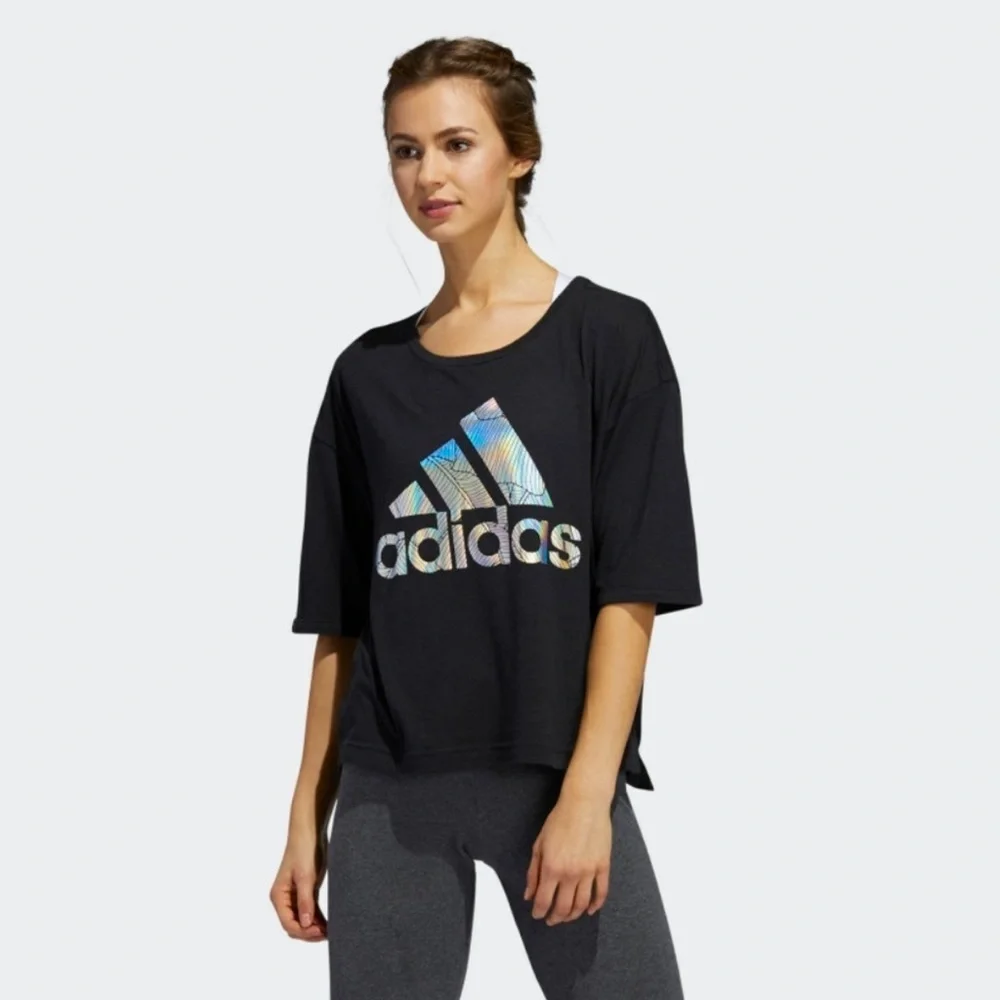 Adidas | Women’s Black Tee - Picture 2 of 7